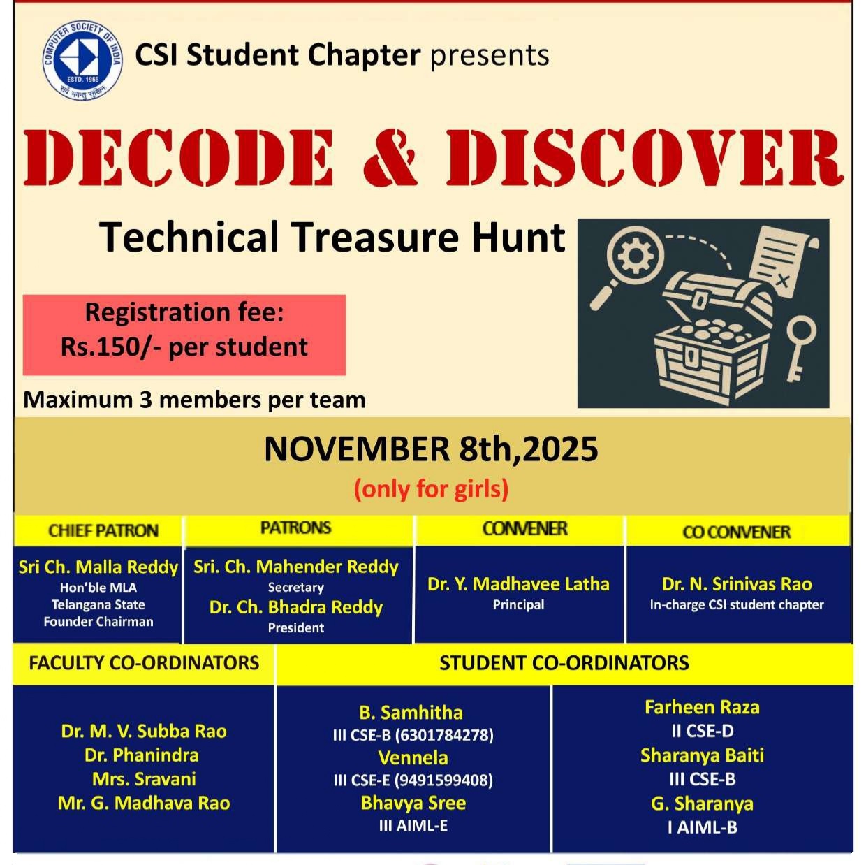 Decode & Discover Poster