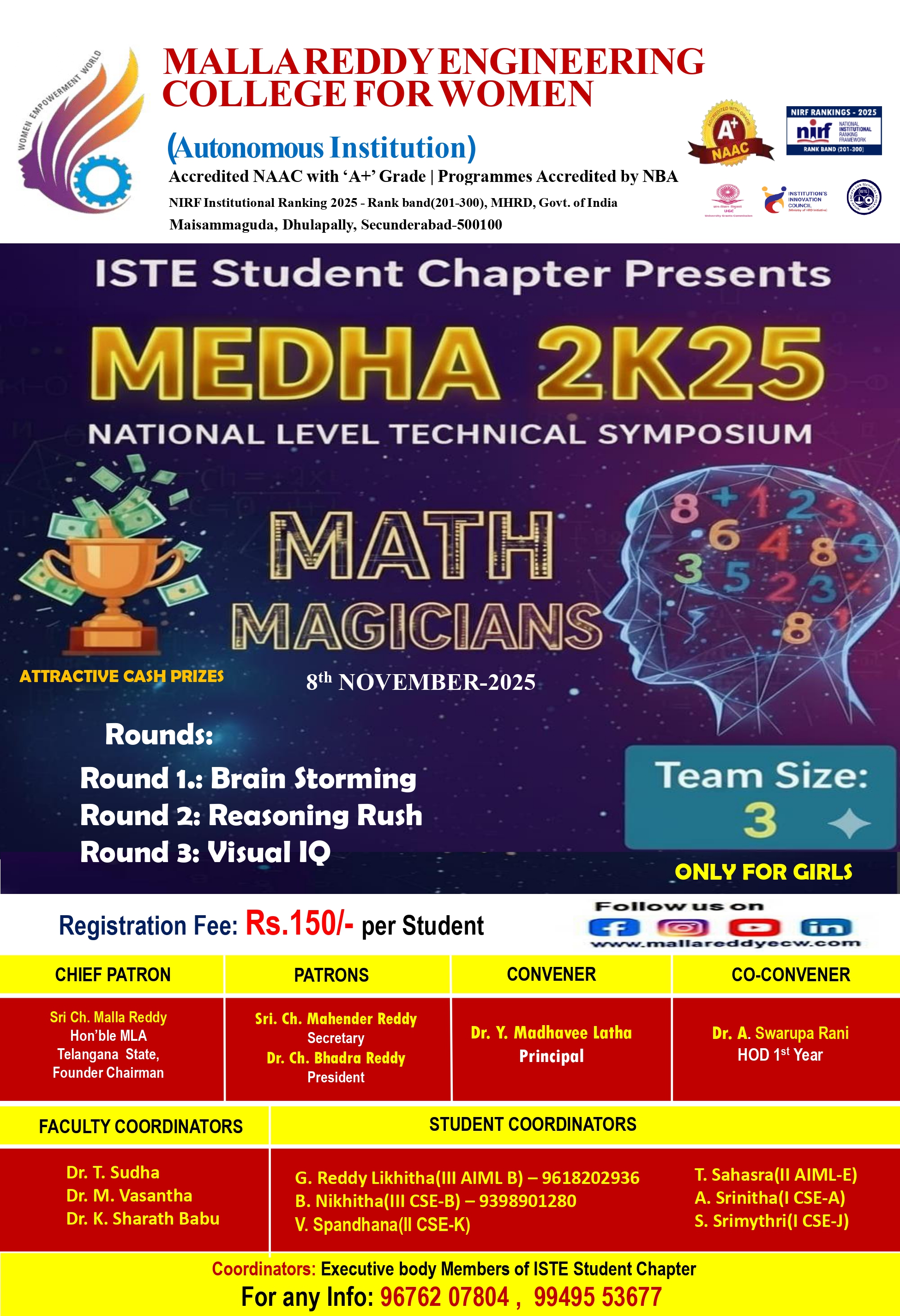 Math Magicians Poster