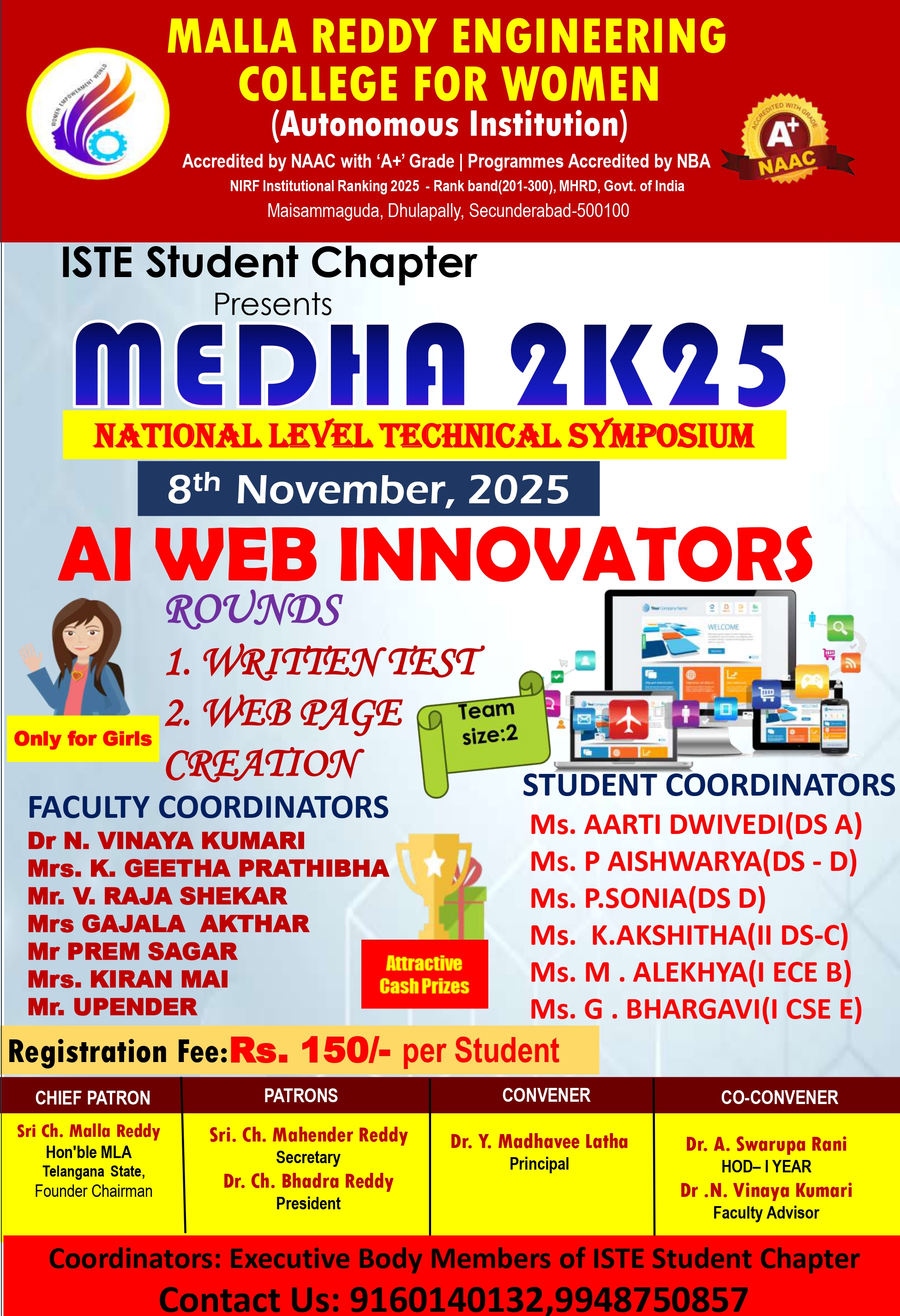 Web Design Contest Poster