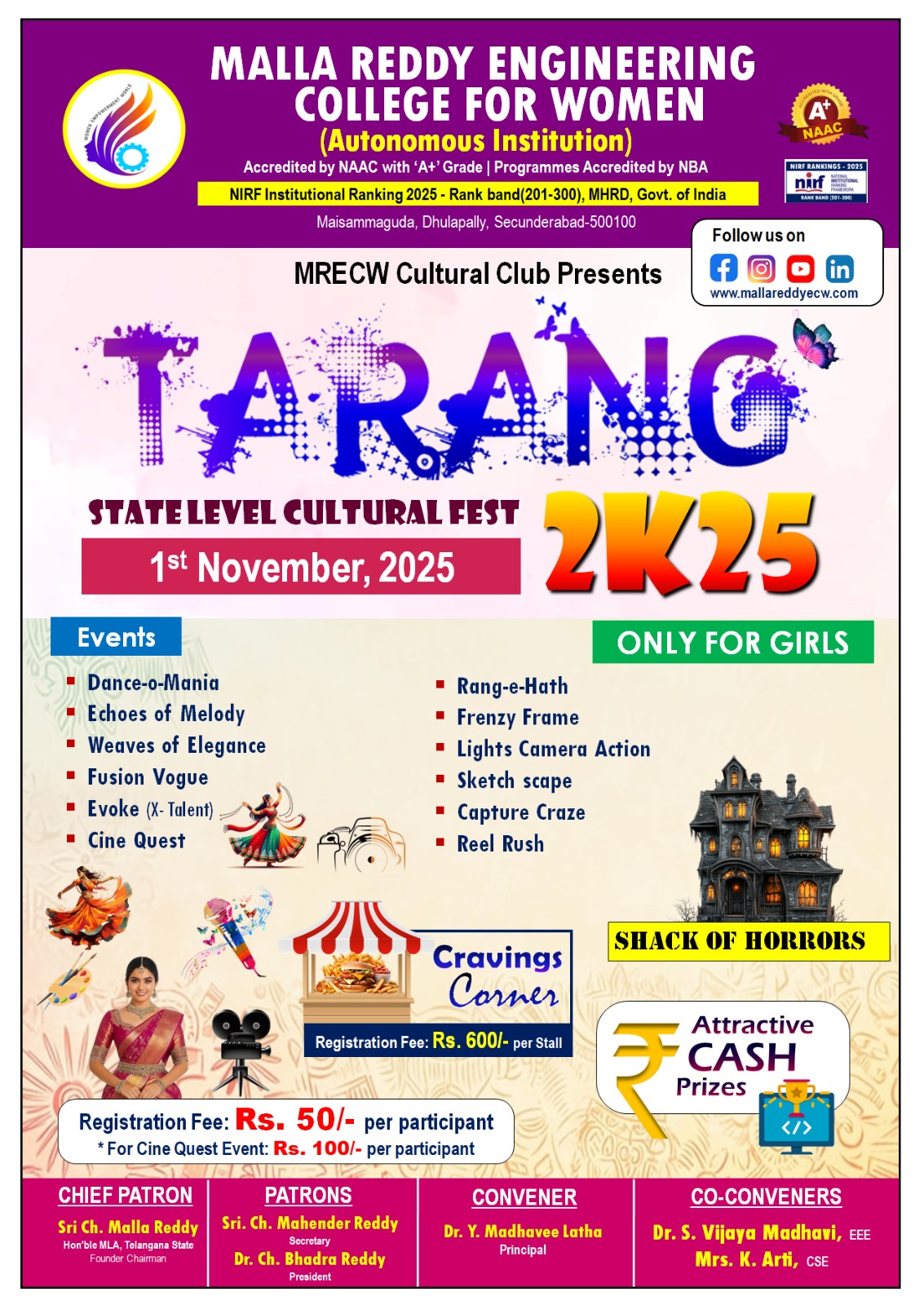Tarang 2025 Poster